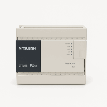 FX3S Base Unit DC24V-16 Inputs DC24V-14 Relay Outputs