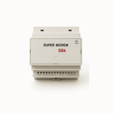 Super Modem analog 56k, 10-30V DC, 1x RJ11, 1x RS232