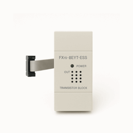 PLC, FX2N Modular extension unit- 8 transistor outputs
